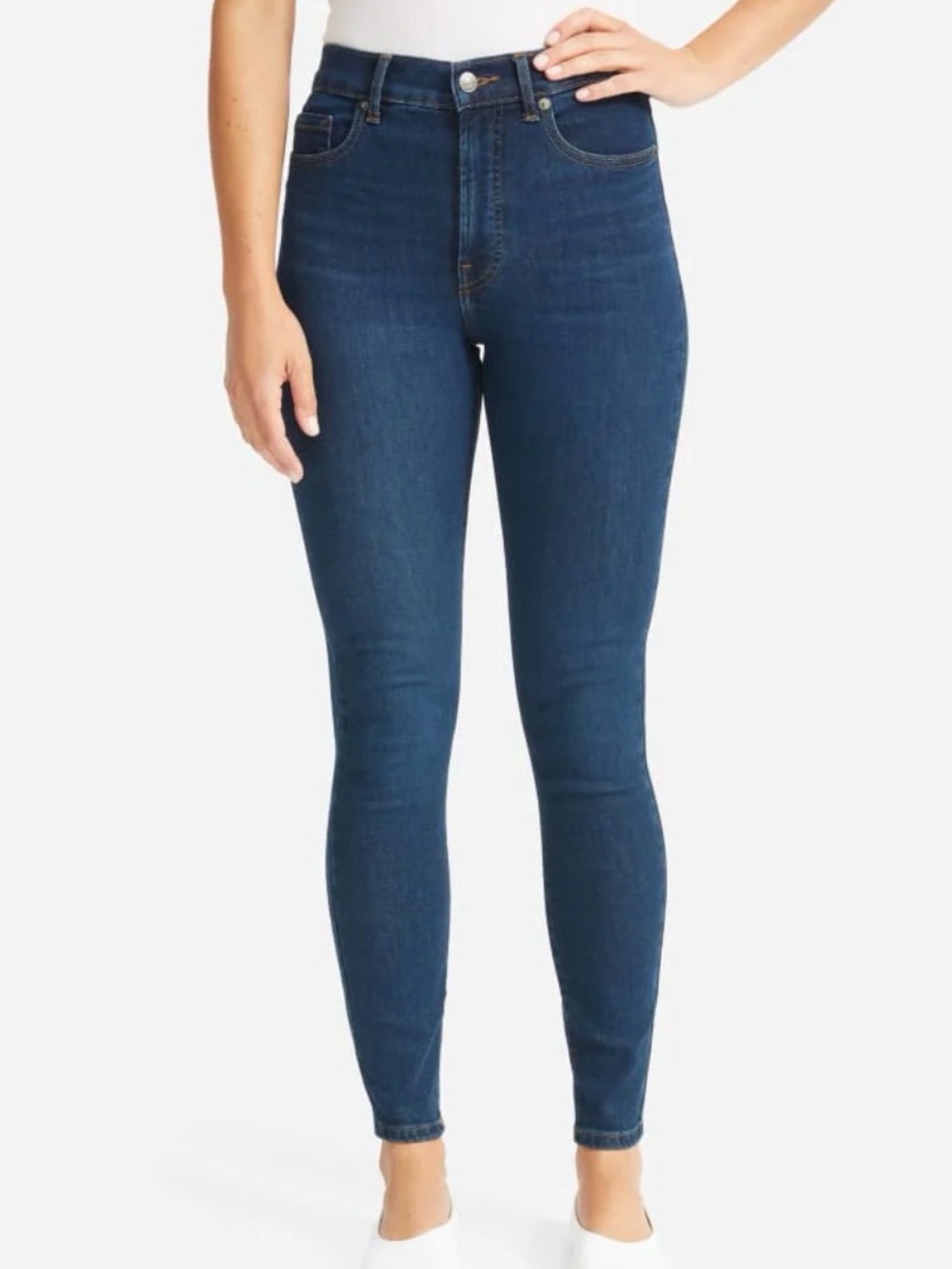 Everlane High Rise Skinny Jeans – Dark Wash – Size 25